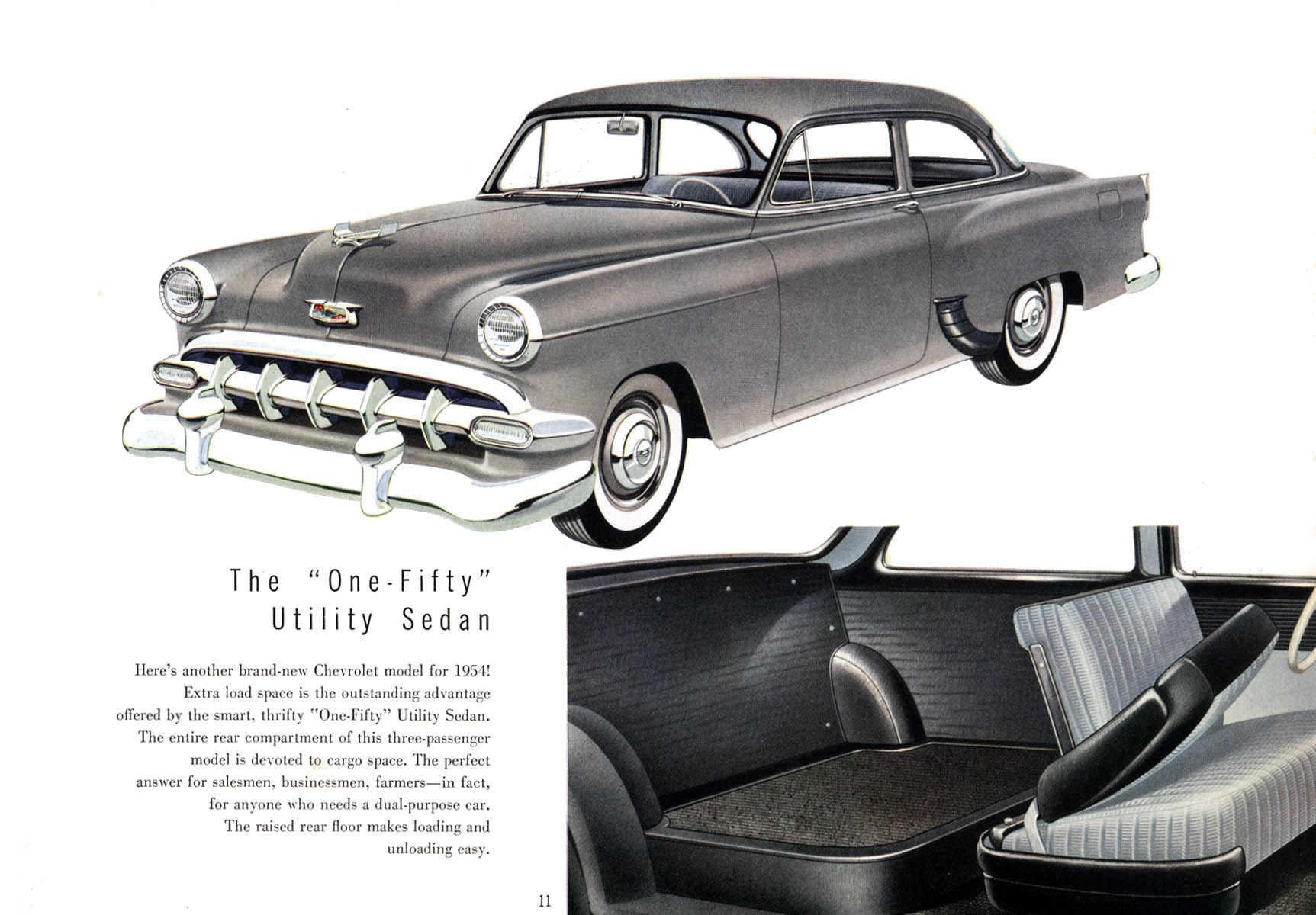 1954 Chevrolet Brochure Page 7